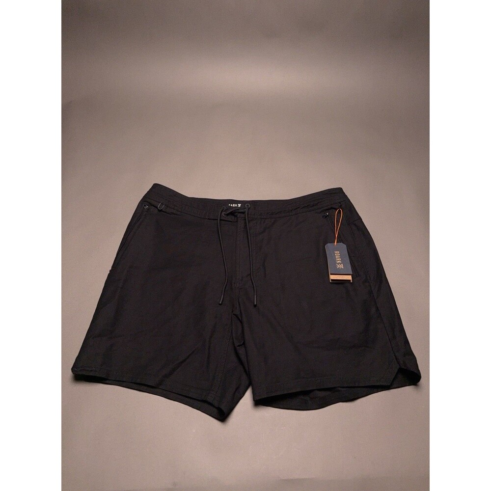 Roark Layover Traveler Short Mens 36 Black RS359 DuraStretch 17" Outseam NEW NWT